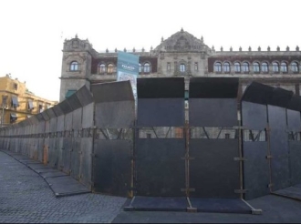 Barricadas en Palacio